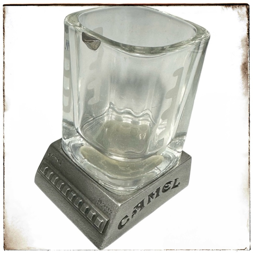 Camel Shot Glass 3-1/8” Blender 1996 Vintage